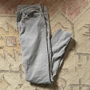 Patagonia Light Gray Corduroy Pants